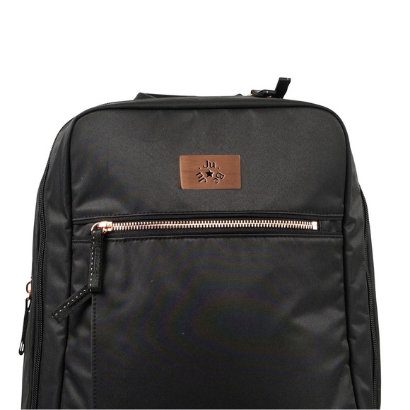 Ju-Ju-Be Classic Ballad Diaper Backpack 11 x 16 x 6.5, Black Rose - Picture 3 of 11